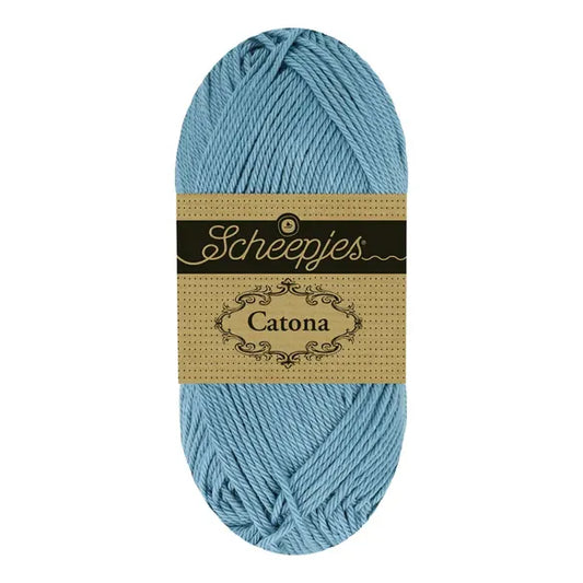 Catona /Scheepjes/ 50g #093 "Gaiši tērauda zils"