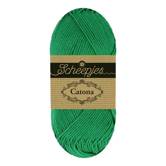 Catona /Scheepjes/ 50g #401 "Dark blue-green"