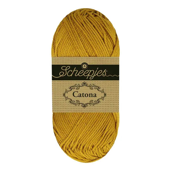Catona /Scheepjes/ 50g #118 "Zeltaini kvieši"