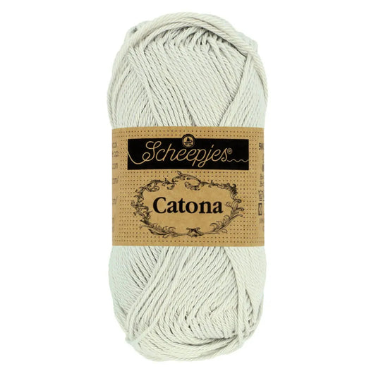 Catona /Scheepjes/ 50g #172 "Gaišais sudrabs"