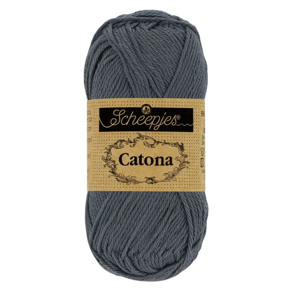 Catona /Scheepjes/ 50g #393 "Coal"