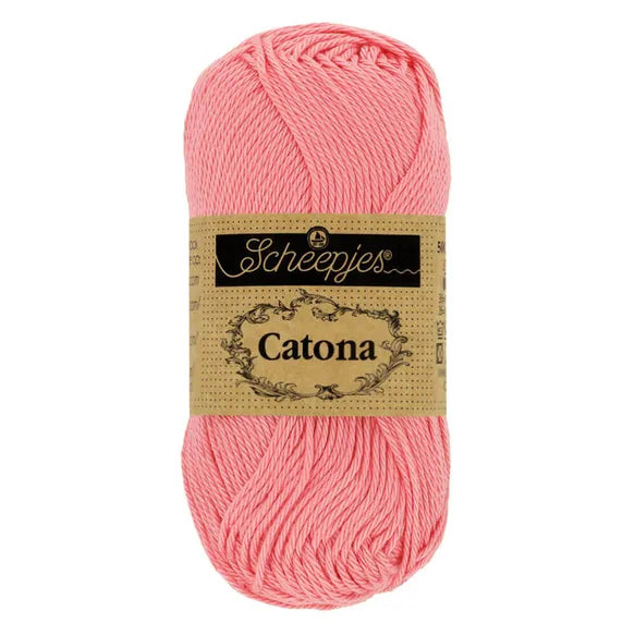 Catona /Scheepjes/ 50g #409 "Maiga roze"