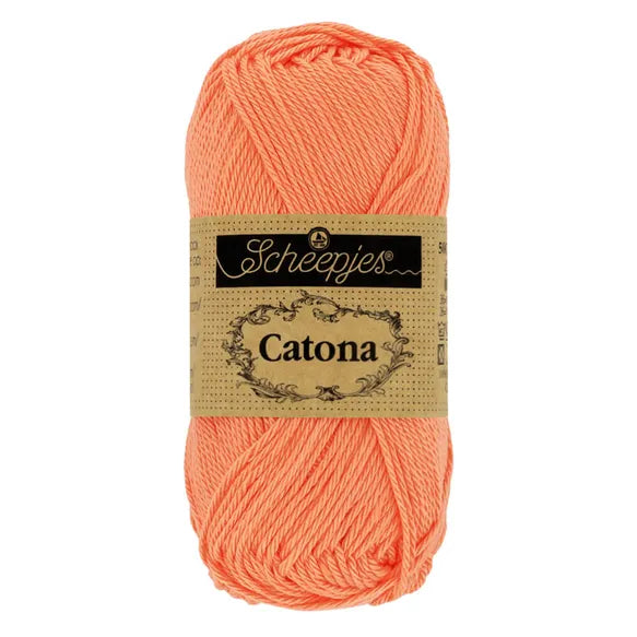 Catona /Scheepjes/ 50g #410 "Bagātīgs koraļļu"