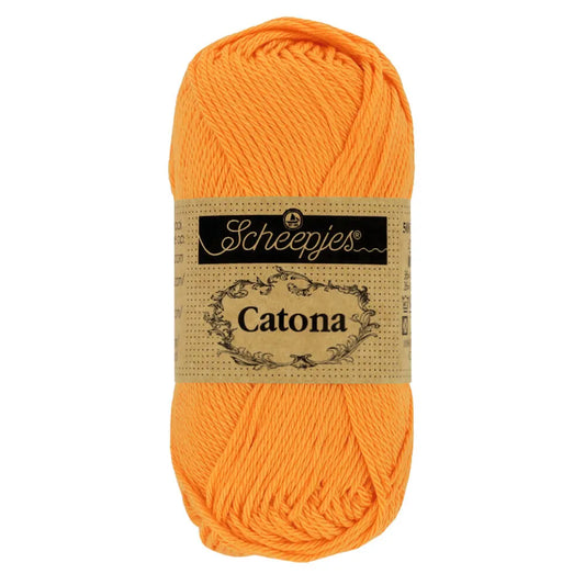 Catona /Scheepjes/ 50g #411  "Saldais apelsīns"