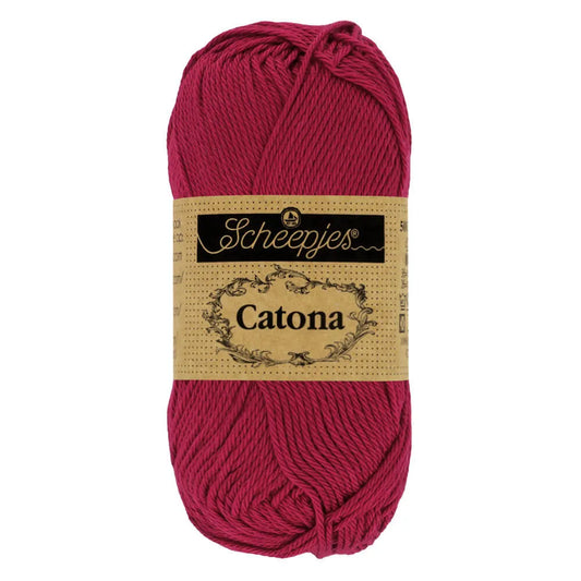 Catona /Scheepjes/ 50g #517 "Rubīns"