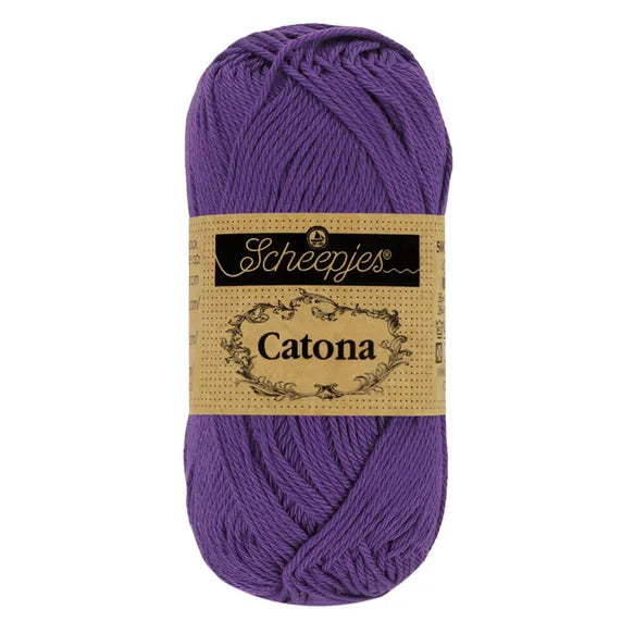 Catona /Scheepjes/ 50g #521 "Sügav violett"