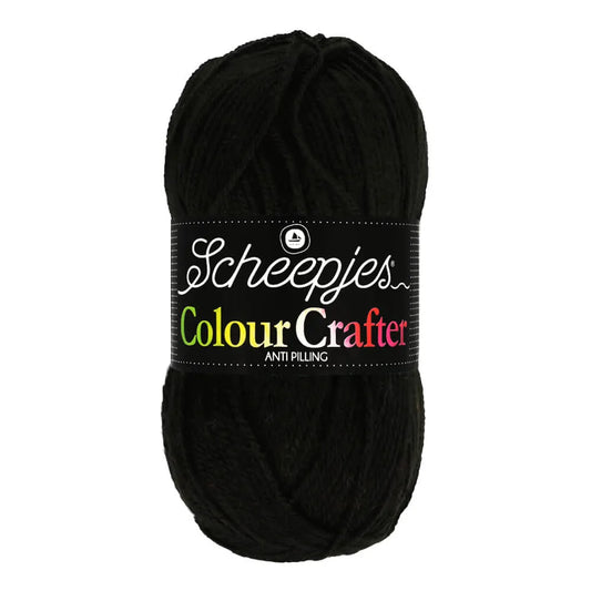 Colour Crafter /Scheepjes/ 100g #1002 "Melns"