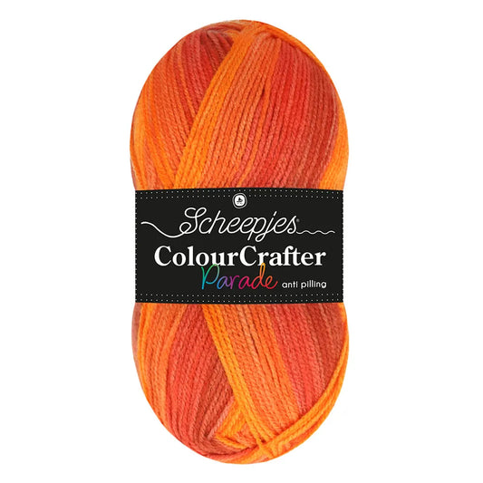 Colour Crafter Parade /Scheepjes/ 100g #402 "Oranžs maisījums"