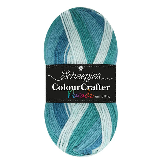 Colour Crafter Parade /Scheepjes/ 100g #405 "Zilais maisījums"