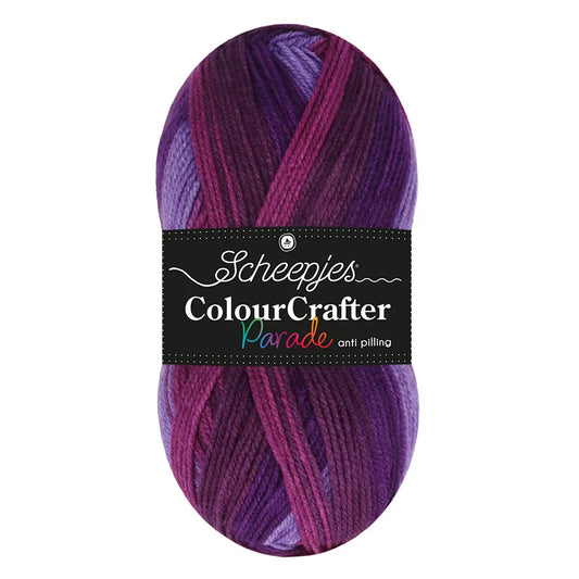 Colour Crafter Parade /Scheepjes/ 100g #407 "Violets maisījums"