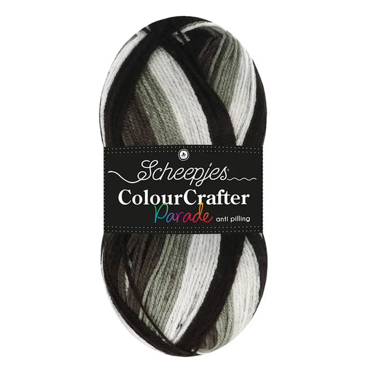 Colour Crafter Parade /Scheepjes/ 100g #408 "Pelēks maisījums"