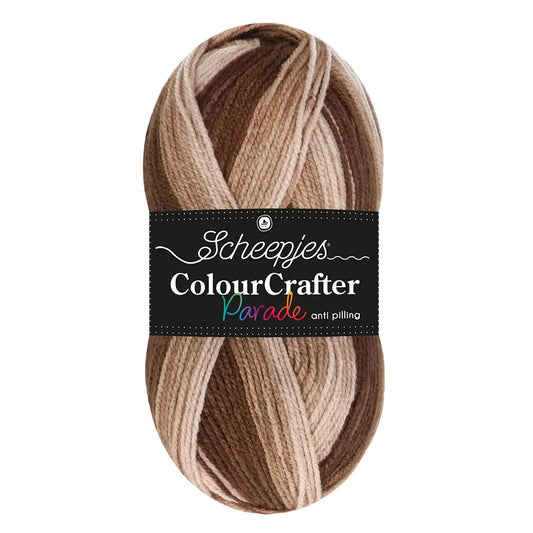 Colour Crafter Parade /Scheepjes/ 100g #409 "Brūns maisījums"