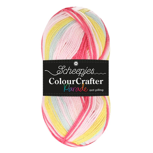 Colour Crafter Parade /Scheepjes/ 100g #602 "Pasteļkrāsu ballīte"