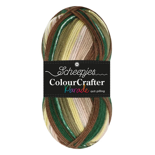 Colour Crafter Parade /Scheepjes/ 100g #607 "Priežu mežs"