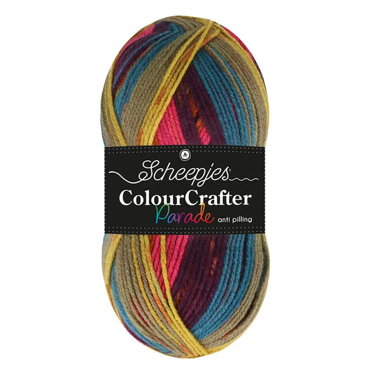 Colour Crafter Parade /Scheepjes/ 100g #609 "Rudens varavīksne"
