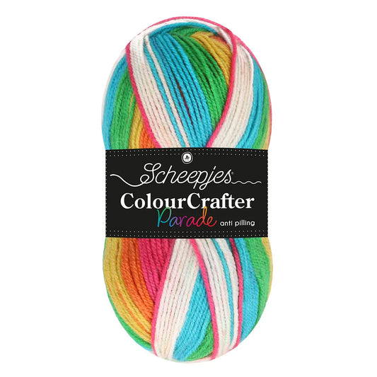 Colour Crafter /Scheepjes/ 100g #610 "Klasiskā varavīksne"