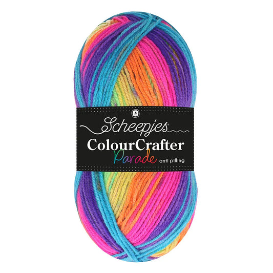 Colour Crafter Parade /Scheepjes/ 100g #611 "Neona sapnis"
