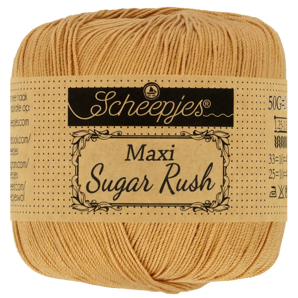 Maxi Sugar Rush /Scheepjes/ Tambordiegs 50g / 280m #179 "Topāzs"
