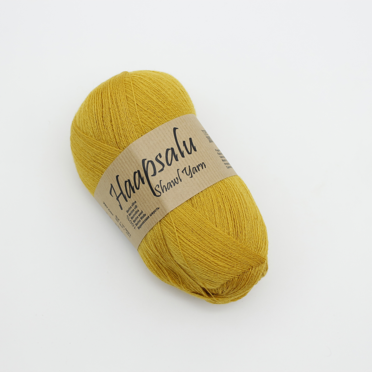 Haapsalu Shawl Yarn /Midara/ NM: 28/2 100g 1400m #340 "Zelts"