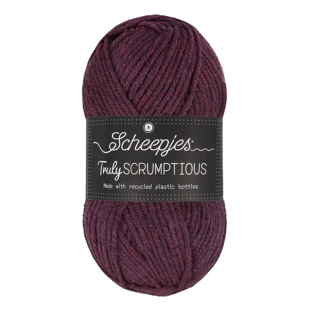 Truly Scrumptious /Scheepjes/ 100g #377 "Skābo ķiršu šokolādes krēma kūka"