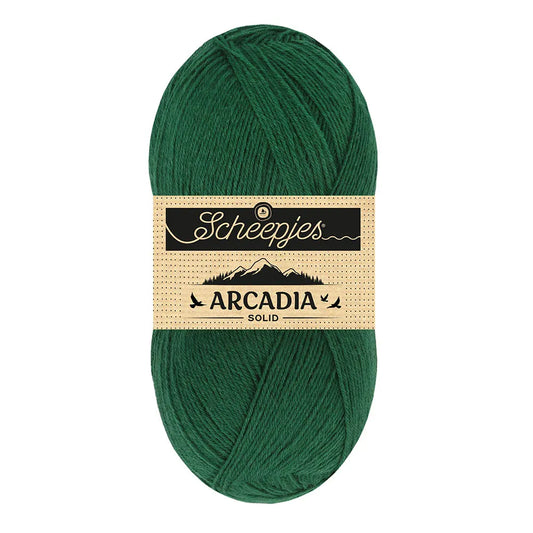 Arcadia Solid /Scheepjes/ 4-diegu zeķu dzija 100g #809 "Ēdene"