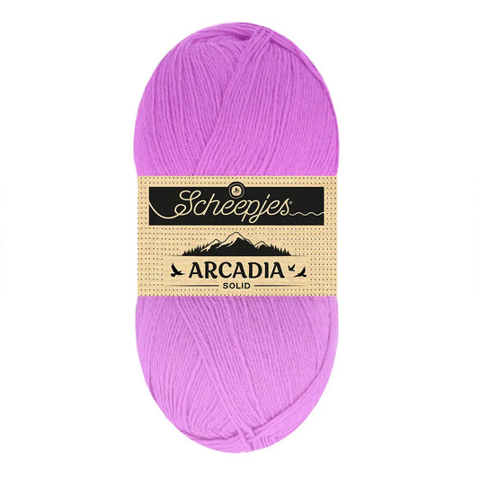 Arcadia Solid /Scheepjes/ 4-diegu 100g #813 "Lavanda"