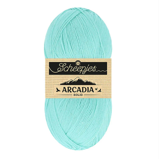 Arcadia Solid /Scheepjes/ 4-diegu zeķu dzija 100g #818 "Saullēkta debesis"