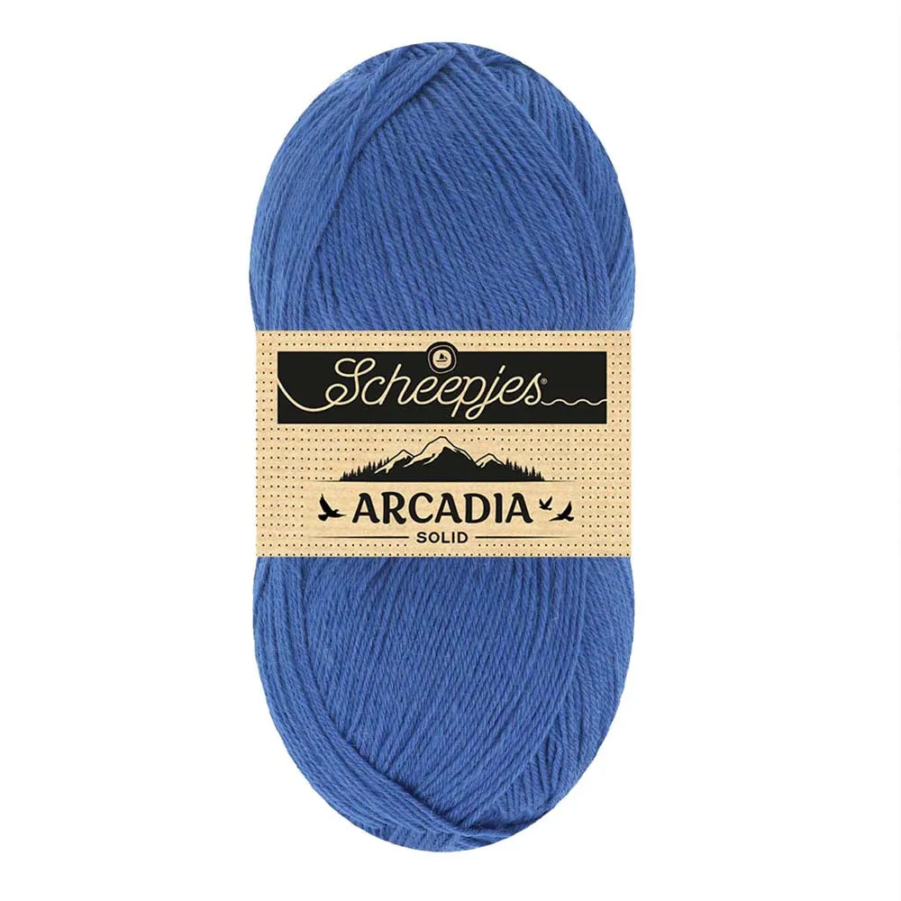 Arcadia Solid /Scheepjes/ 4-diegu zeķu dzija 100g #820 "Mellene"