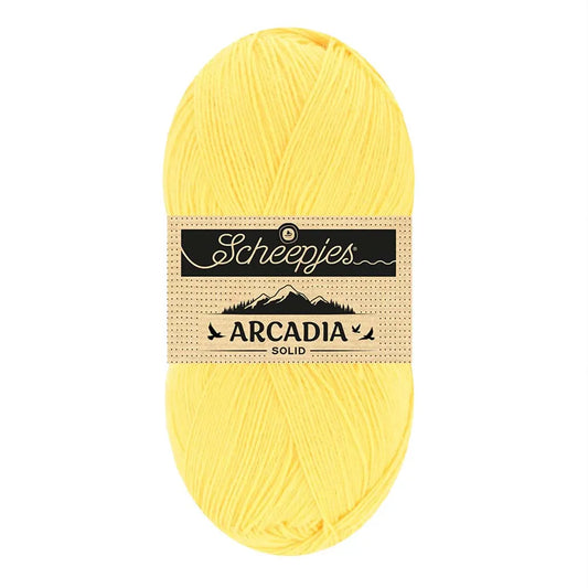 Arcadia Solid /Scheepjes/ 4-diegu 100g #822 "Saulespuķe"