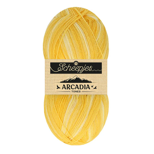Arcadia Tones /Scheepjes/ 4-diegu zeķu dzija 100g #703 "Sahāra"