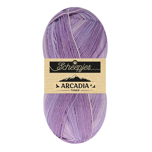 Arcadia Tones /Scheepjes/ 4-diegu zeķu dzija 100g #704 "Ieleja"