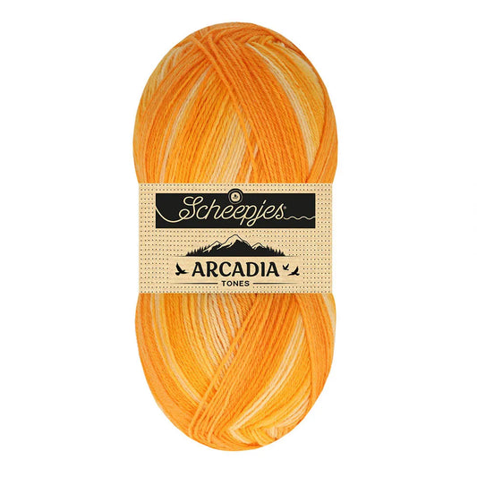 Arcadia Tones /Scheepjes/ 4-diegu zeķu dzija 100g #705 "Ārpuszemes"