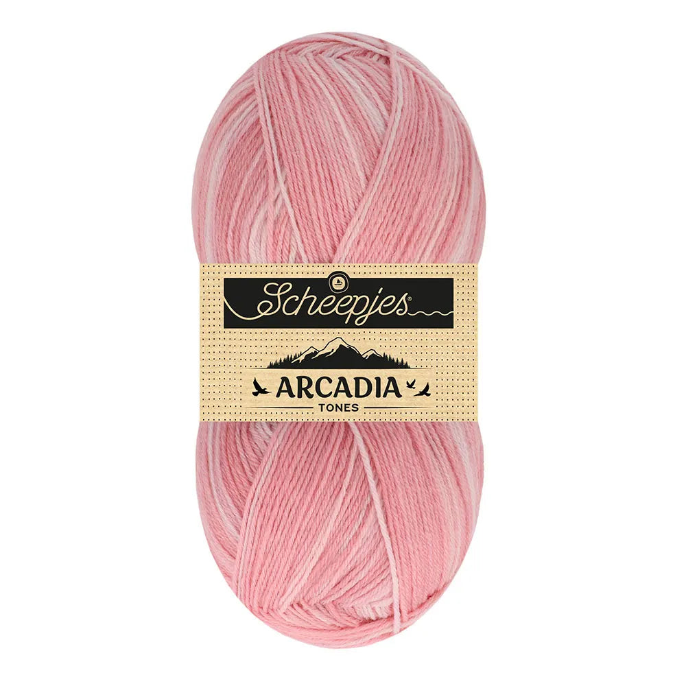Arcadia Tones /Scheepjes/ 4-diegu zeķu dzija 100g #706 "Hiljērs"