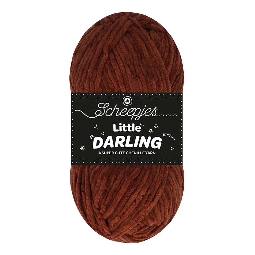 Little Darling /Scheepjes/ 50g #405 "Red panda"