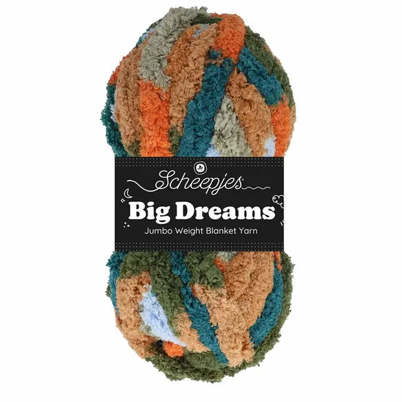 Big Dreams /Scheepjes/ 200g #708 "Mistiskās pļavas"