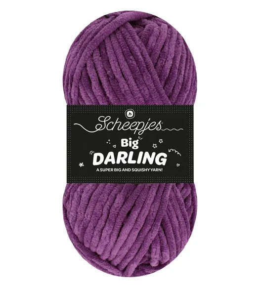 Big Darling /Scheepjes/ 150g #437 "Baklažāns"