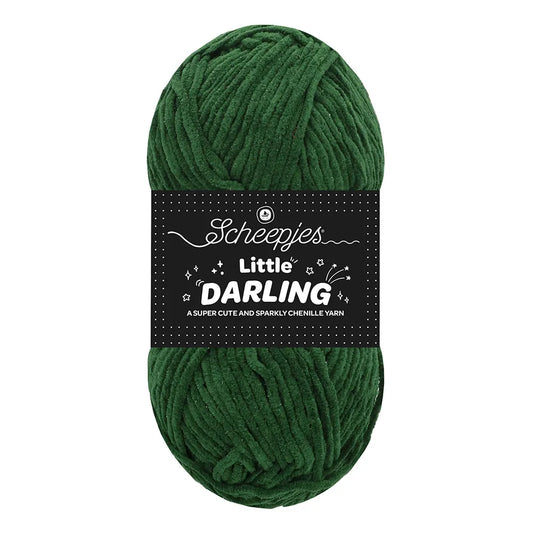 Little Darling Sparkle ar spīdumu /Scheepjes/ 50g #420S "Gurķa dzirksts"