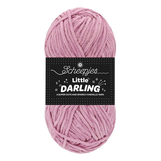 Little Darling Sparkle ar spīdumu /Scheepjes/ 50g #430S "Medūzas dzirksts"