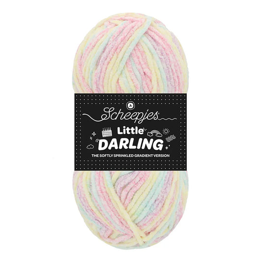 Little Darling Sprinkled /Scheepjes/ 50g #01 "Apsnidzis"