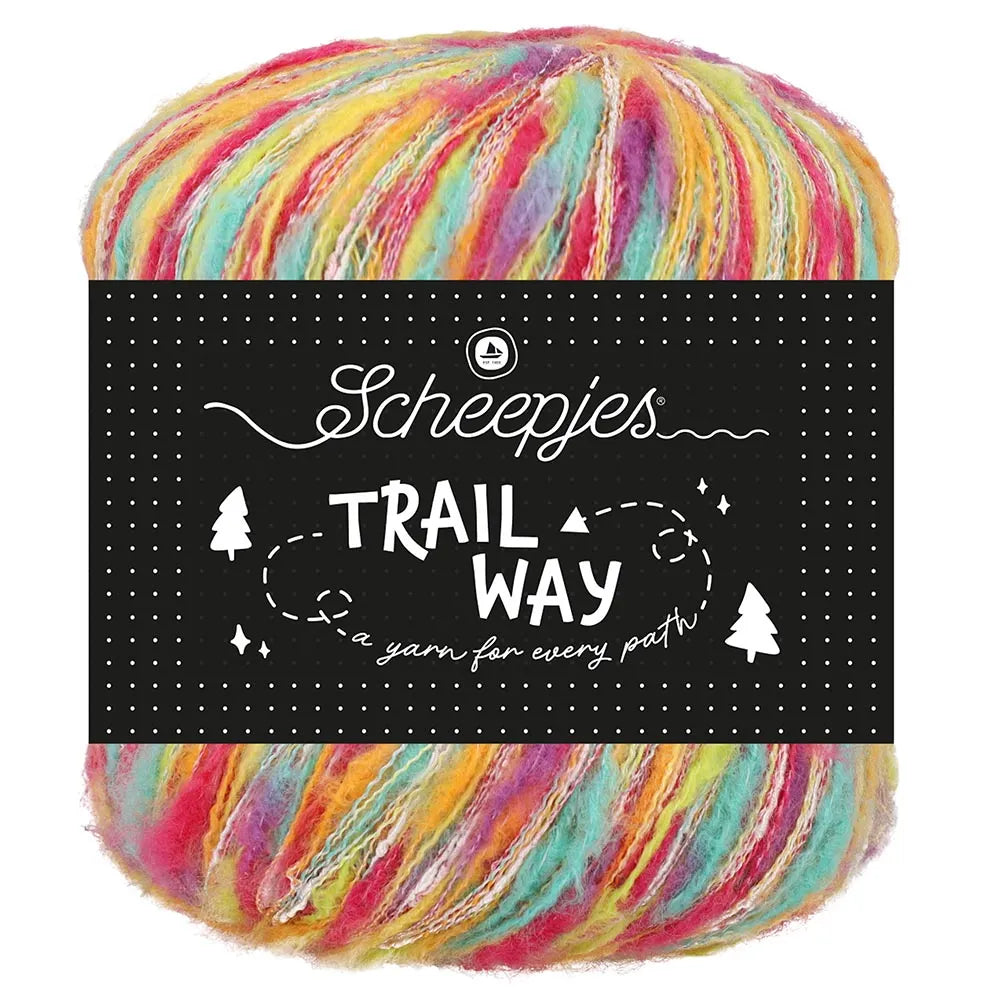 Trailway /Scheepjes/ 50g #001 "Varavīksne"