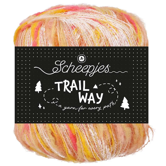 Trailway /Scheepjes/ 50g #005 "Rozā saulriets"