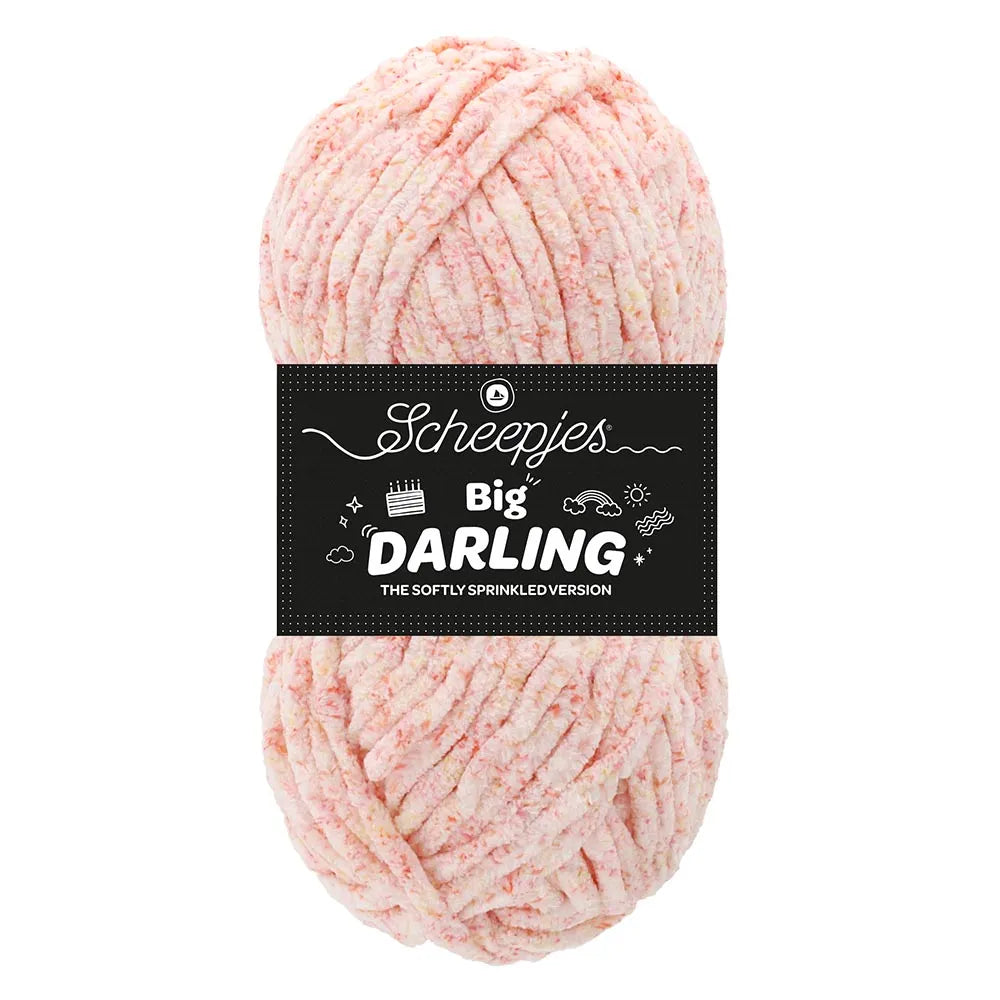 Big Darling Sprinkled /Scheepjes/ 150g #05 "Strawberry Lemonade"