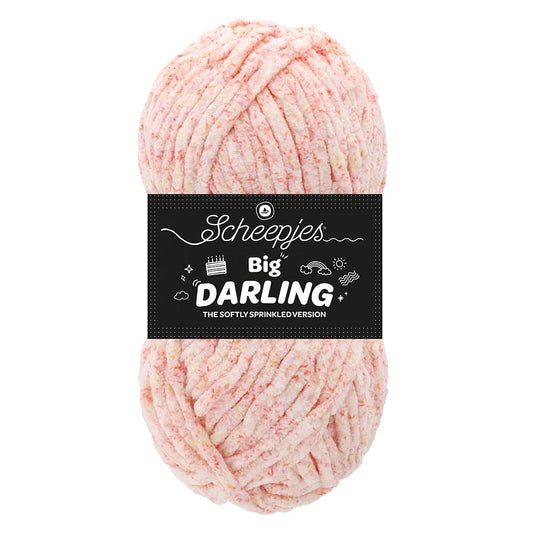 Big Darling Sprinkled /Scheepjes/ 150g #05 "Zemeņu limonāde"