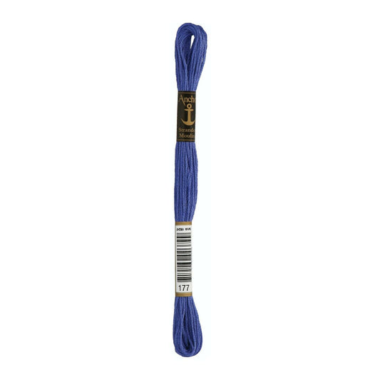 Embroidery thread Anchor Mouline, 100% cotton, 8m, #00177
