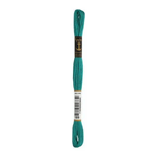 Embroidery thread Anchor Mouline, 100% cotton, 8m, #00189