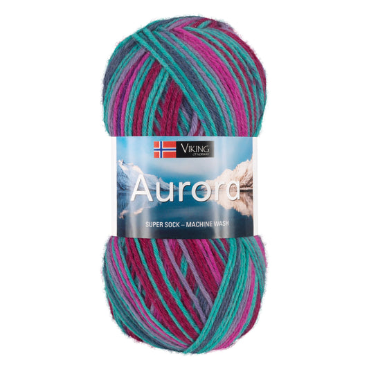 Aurora /Viking Garn/ 150g #672 "Ziemeļu lugūna"