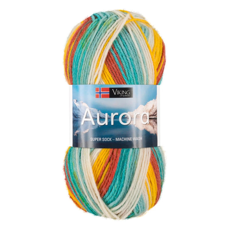 Aurora /Viking Garn/ 150g #632 "Pavasara rīts"