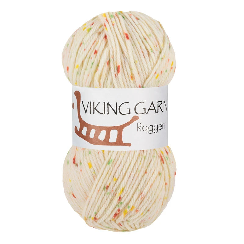 Raggen /Viking Garn/ 8-diegu zeķu dzija 150g #790 "Tutti-Frutti"