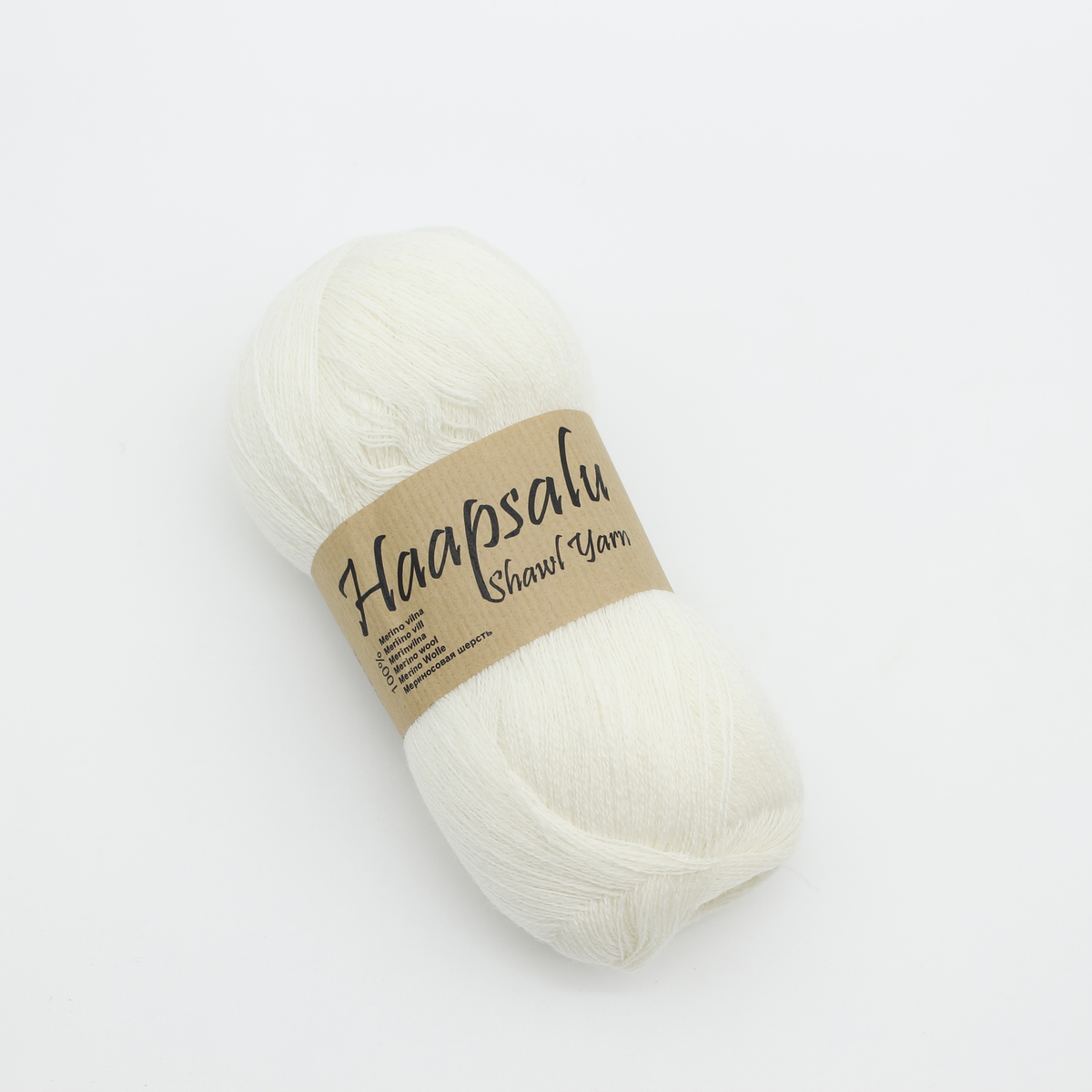 Haapsalu dzija lakatiem /Midara/ NM: 28/2 100g 1400m  #010 "Balts"