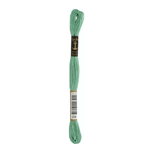 Embroidery thread Anchor Mouline, 100% cotton, 8m, #00208